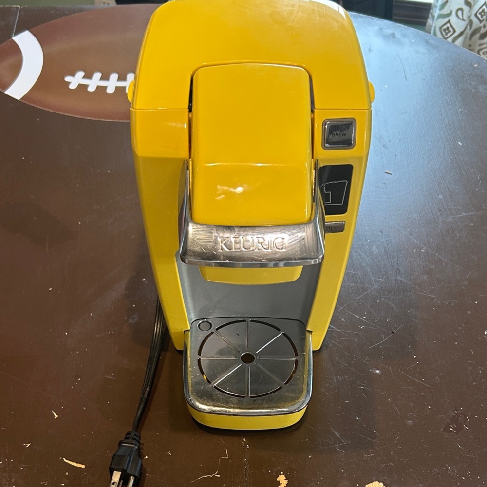 Keurig Vibrant Yellow Coffee Brewer